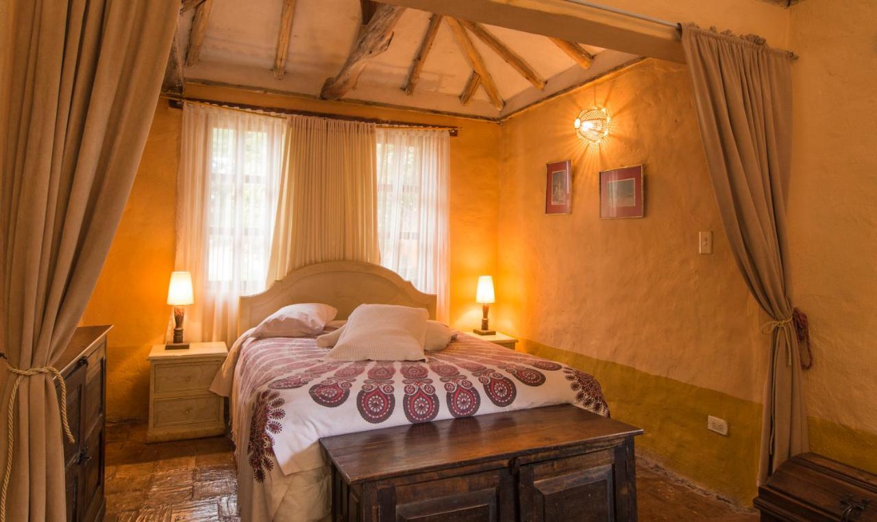 Penzion Hacienda Flamingo Villa de Leyva Exteriér fotografie