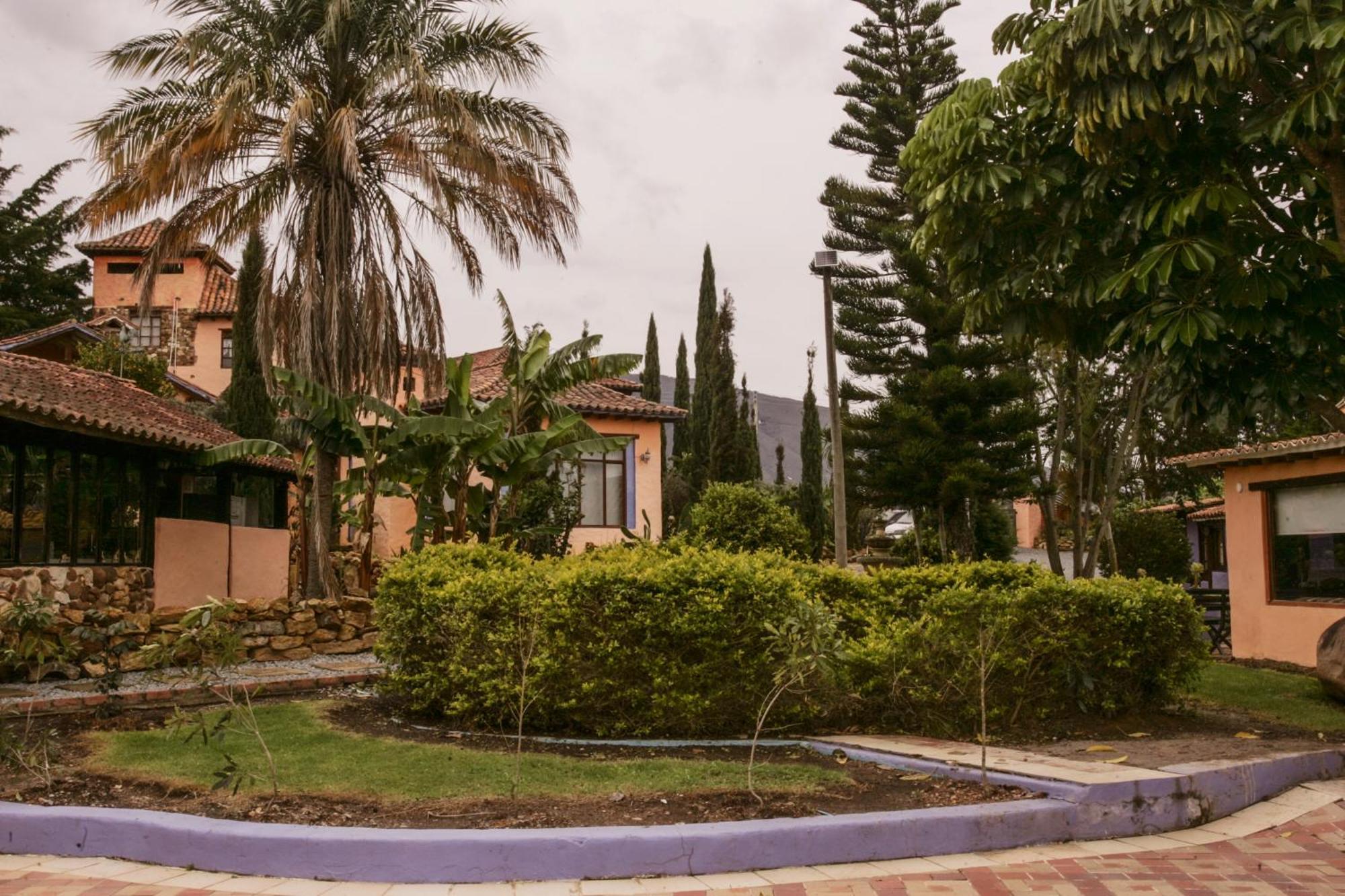 Penzion Hacienda Flamingo Villa de Leyva Exteriér fotografie