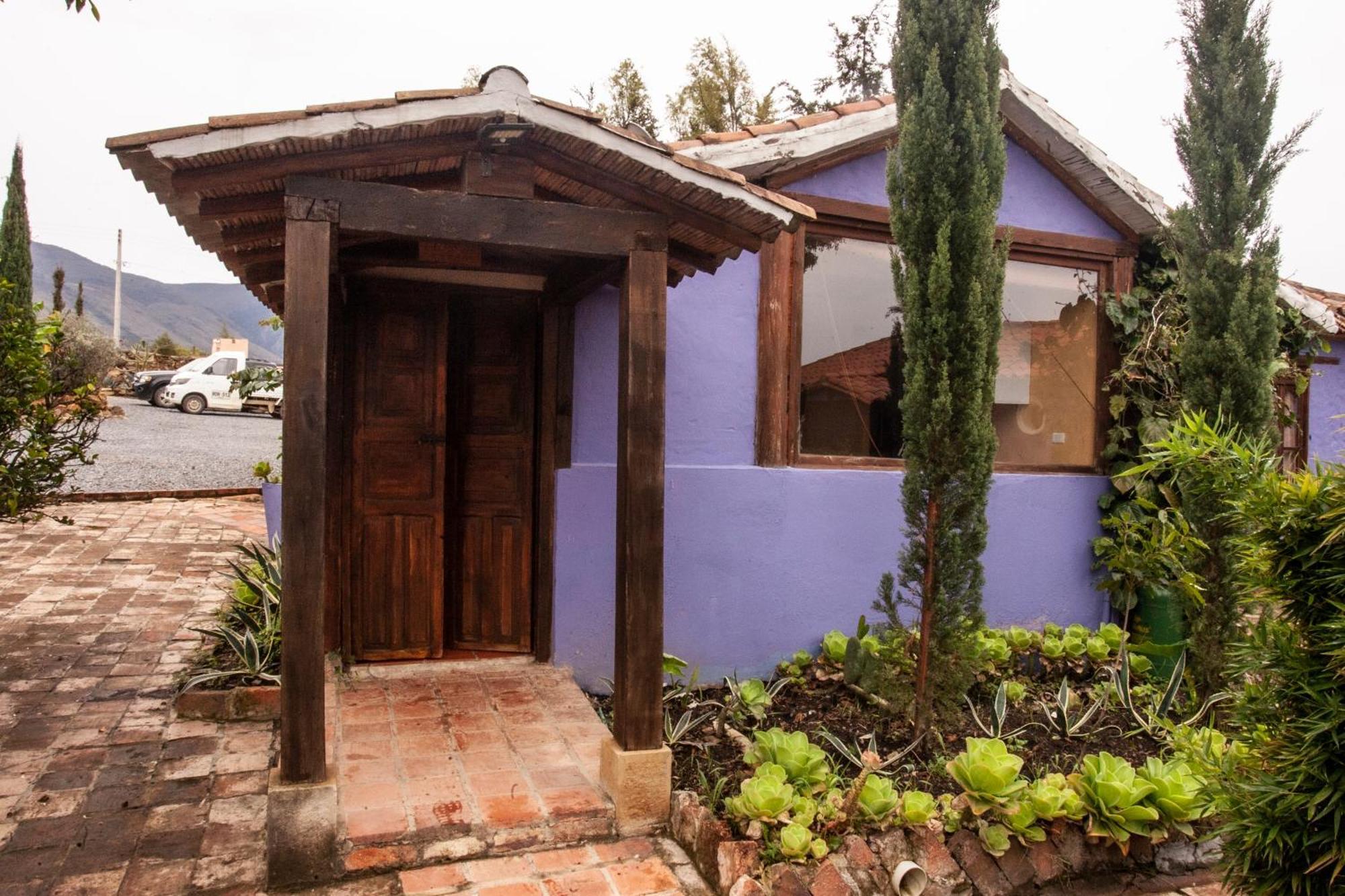 Penzion Hacienda Flamingo Villa de Leyva Exteriér fotografie