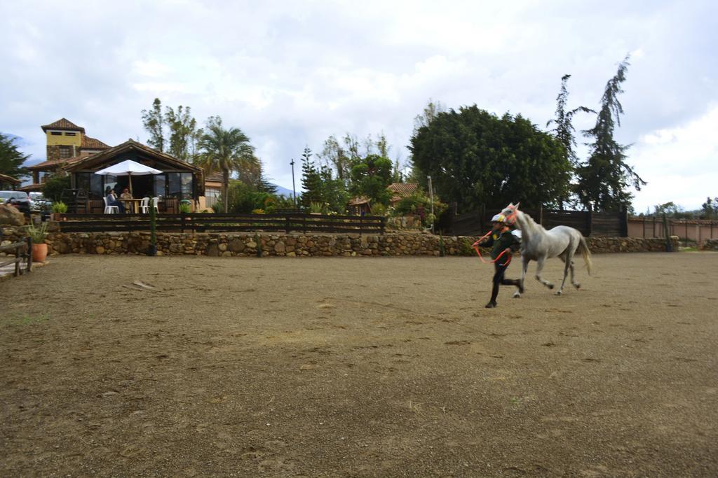Penzion Hacienda Flamingo Villa de Leyva Exteriér fotografie